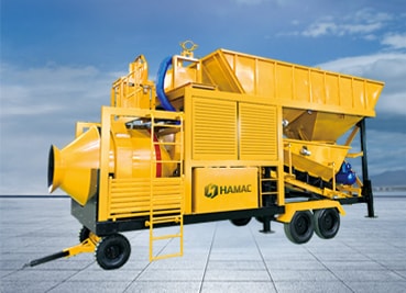 Portable Concrete Batching Plant