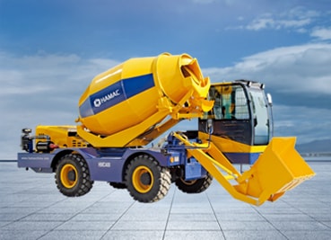 Self-loading Concrete Mixer