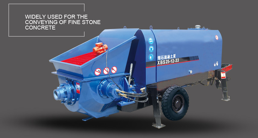 XBS/DXBS Fine Stone Concrete Pump Hamac in Philippines 