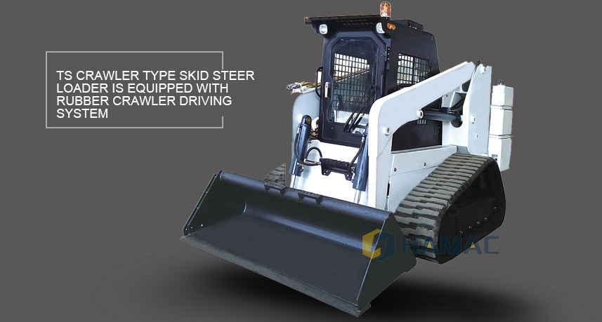 TS series Crawler Skid Steer Loader Hamac in Philippines 