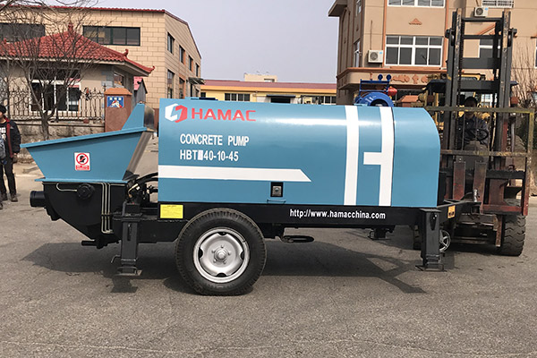 HBT40 electrical concrete pump in Dasmariñas