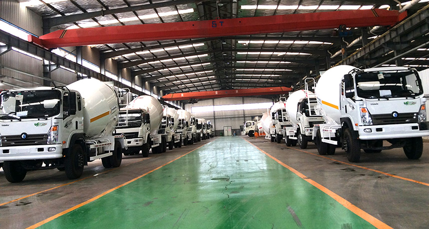 6cbm Concrete Truck Mixer Hamac in Philippines 