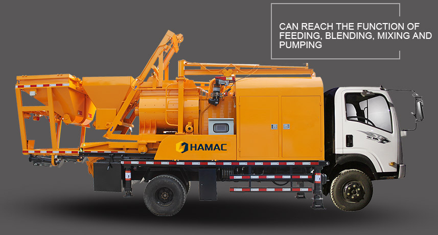 MHBT25-L2 Concrete Mixer Pump Hamac in Philippines 