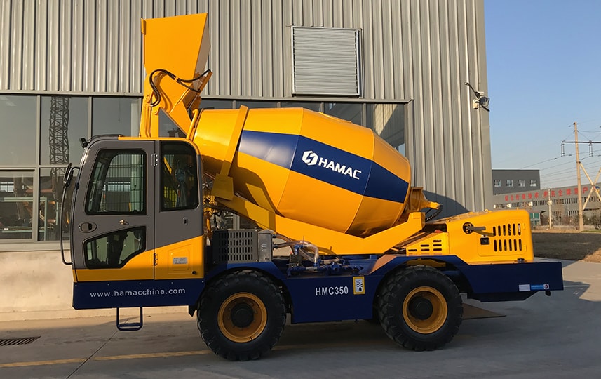 HMC350 Self-loading Concrete Mixer Hamac in Philippines 