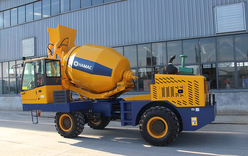 HMC200 Self-loading Concrete Mixer Hamac in Philippines 