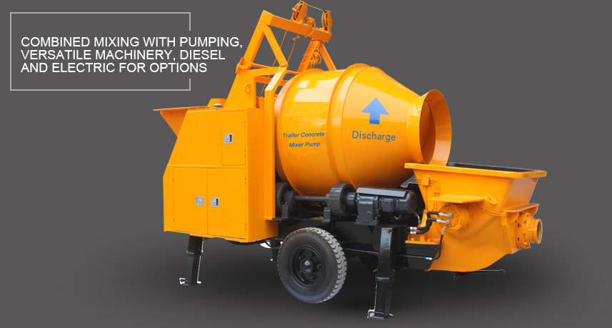 Concrete Mixer with Pump Hamac in Philippines 