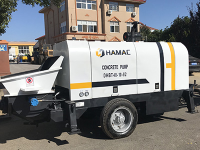 Concrete Pump and concrete mixers were sent to Angeles