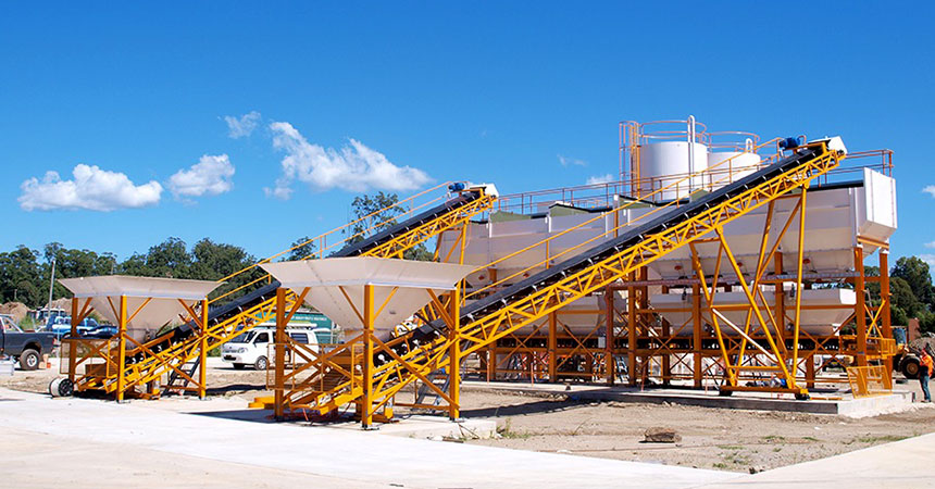 Batching Plant without Concrete Mixer