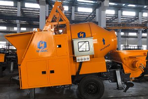 DHBT15 Diesel Engine Concrete Mixer with Pump in Dasmarinas
