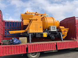DHBT15 concrete mixer with pump to Valenzuela.